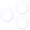 12Pcs Snare Drum Damper Rings White Durable Drum Kit Accessories 9