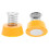 6Pcs Plastic and Iron Shaking Head Dashboard Toy Base for Car Decor 3