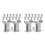 30Pcs Weather-Resistant Grey Train Track for Home Model Railways 8