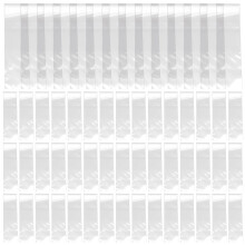2500Pcs Long Transparent Self Adhesive Bags Clear Packaging for Straws