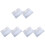 6 Pcs Transparent PVC Notebook Cover A5 Snap Button Closure 2