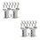 30Pcs Weather-Resistant Grey Train Track for Home Model Railways 6