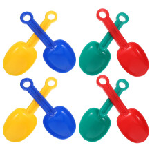 32Pcs Assorted Plastic Kids Sand Scoops Beach for Outdoor Play
