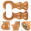 10Pièces Supports Bois Café Pour Tringles, Usage Polyvalent 10