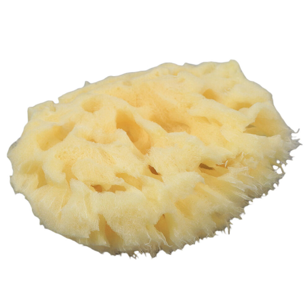 Villcase Yellow 3Pcs Soft Honeycomb Bath Ball Shower Body Scrubbing Tool