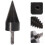 2pcs Firewood Drill Log Splitter Steel Conical Hammer Bit 10
