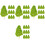 40Pcs Artificial Mini Trees for Model Landscape Decoration 5