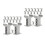 30Pcs Weather-Resistant Grey Train Track for Home Model Railways 5