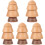 5Pcs Pine Tree Wood Toothpick Dispenser for Tabletop Storage 3