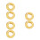 6Pcs Elegant Yellow Cotton Cushion for Singing Bowl Protective Support 8