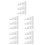150Pcs White Craft Foam Circles for DIY Modeling and Cake Dummy Use 4