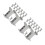 30Pcs Weather-Resistant Grey Train Track for Home Model Railways 10