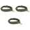 3 Pcs Tie Cow Collar Pet Animal Canvas 8
