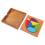 4Sets Multi Wooden Egg Shape Puzzle Toy Creative 1