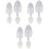 6Pcs White Shoe Stretcher for Home Durable Plastic Shoe 3