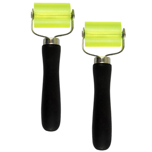 4Pcs Plastic Wallpaper Seam Rollers with Ergonomic Handle for Home Use 1