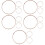 15 Pcs Microwave Glass Turntable Plate Roller Support Wheel Accessory 9