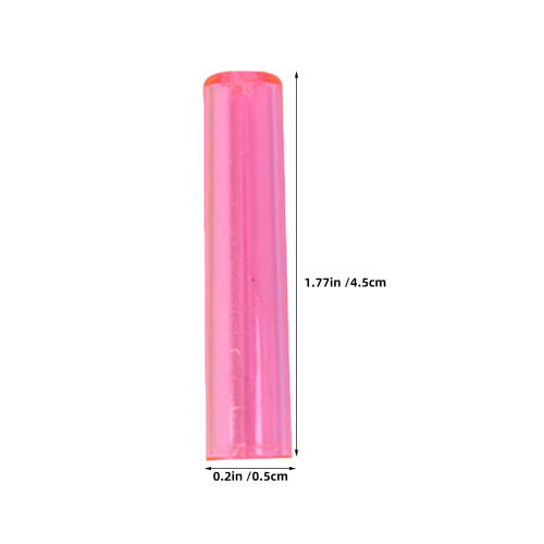 500Pcs Plastic Pencil Covers for Students with Colorful Tips 2