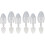 6Pcs White Shoe Stretcher for Home Durable Plastic Shoe 4