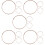 15 Pcs Microwave Glass Turntable Plate Roller Support Wheel Accessory 10