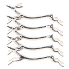 10Pcs Silver Stainless Steel Deer Chopstick Holders for Storage Use