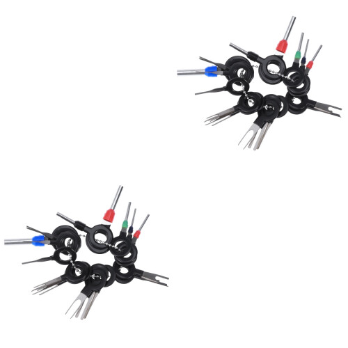 2Pcs Black Needle Remove Tools for Car Plug and Terminal Extraction 2