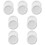 14Pcs White Gate Wall Protector Bumpers for Baby and Pet Gate Use 8
