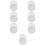 14Pcs White Gate Wall Protector Bumpers for Baby and Pet Gate Use 11