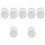 14Pcs White Gate Wall Protector Bumpers for Baby and Pet Gate Use 6