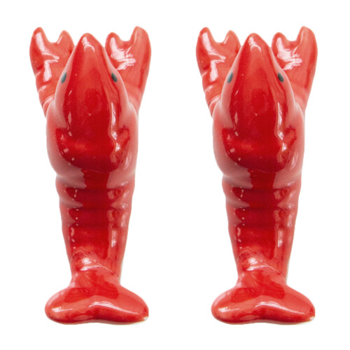 4Pcs Red Creative Ceramic Chopstick and Spoon Holder for Home