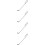 4Pcs Ergonomic Black Bbq Ash Tool Household Coal 8
