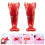 4Pcs Red Creative Ceramic Chopstick and Spoon Holder for Home 8