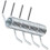 8Pcs Spring Set for Hydraulic Jack Handle Durable Silver Replacement 1