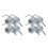 8Pcs Spring Set for Hydraulic Jack Handle Durable Silver Replacement 7