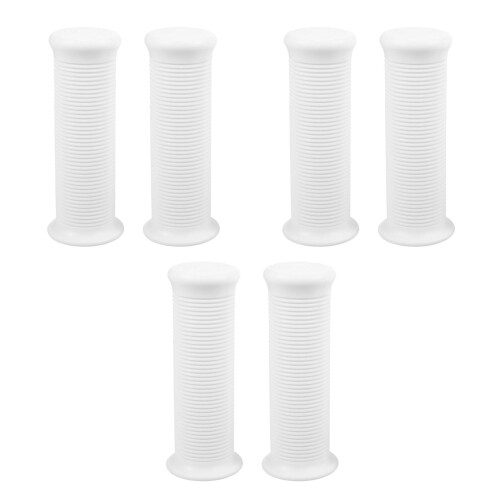 3 Pairs Vintage Handlebar Cover White Cb400 1