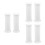 3 Pairs Vintage Handlebar Cover White Cb400 5