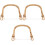 3Pcs Ergonomic Wood Kettle Handles Light -Resistant Grip 4