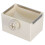 2Pcs Hanging Beige Plastic Hamster Bowl Stable Rabbit Water Feeder 1