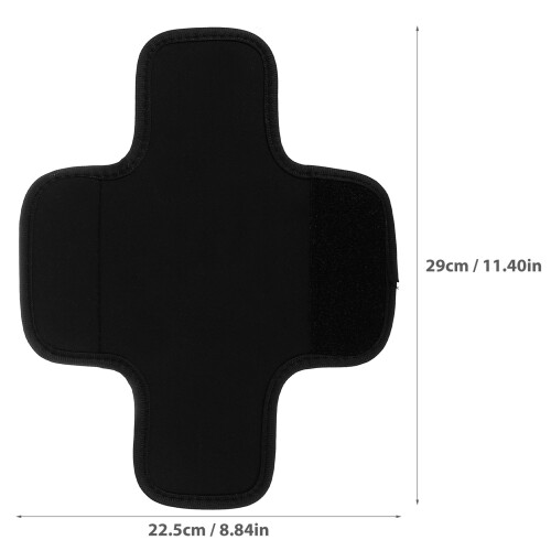 4Pcs Removable Black Sponge Shoulder Strap Pads for Comfortable Carry 1