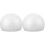 2Pcs Compact White Foam Cake Models for DIY Wedding Cake Display 4
