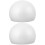 2Pcs Compact White Foam Cake Models for DIY Wedding Cake Display 7