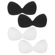 16Pcs Assorted Color Sponge Bra Inserts for Sports Removable Bra Pads