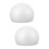 2Pcs Compact White Foam Cake Models for DIY Wedding Cake Display 9