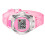 Children's Waterproof Electronic Sports Watch With Luminous Feature Pink 8
