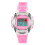 Children's Waterproof Electronic Sports Watch With Luminous Feature Pink 1