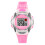 Children's Waterproof Electronic Sports Watch With Luminous Feature Pink 6