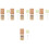 6Pcs Portable Beginner Kalimba Thumb Piano Assorted Color Finger Piano 5