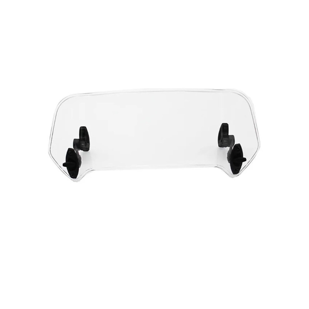 Universal Adjustable Motorcycle Windshield Extension Spoiler Large Transparent Air Deflector For Bmw Kawasaki Yamaha 9070919821264