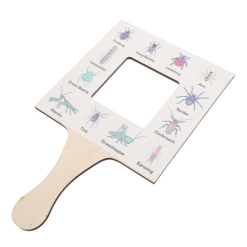 Nature Guide Finder Frame Wood Handheld Viewer For Kids