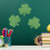 80Pcs Shamrock Cutouts for St Patrick's Day DIY Wall Decor 10